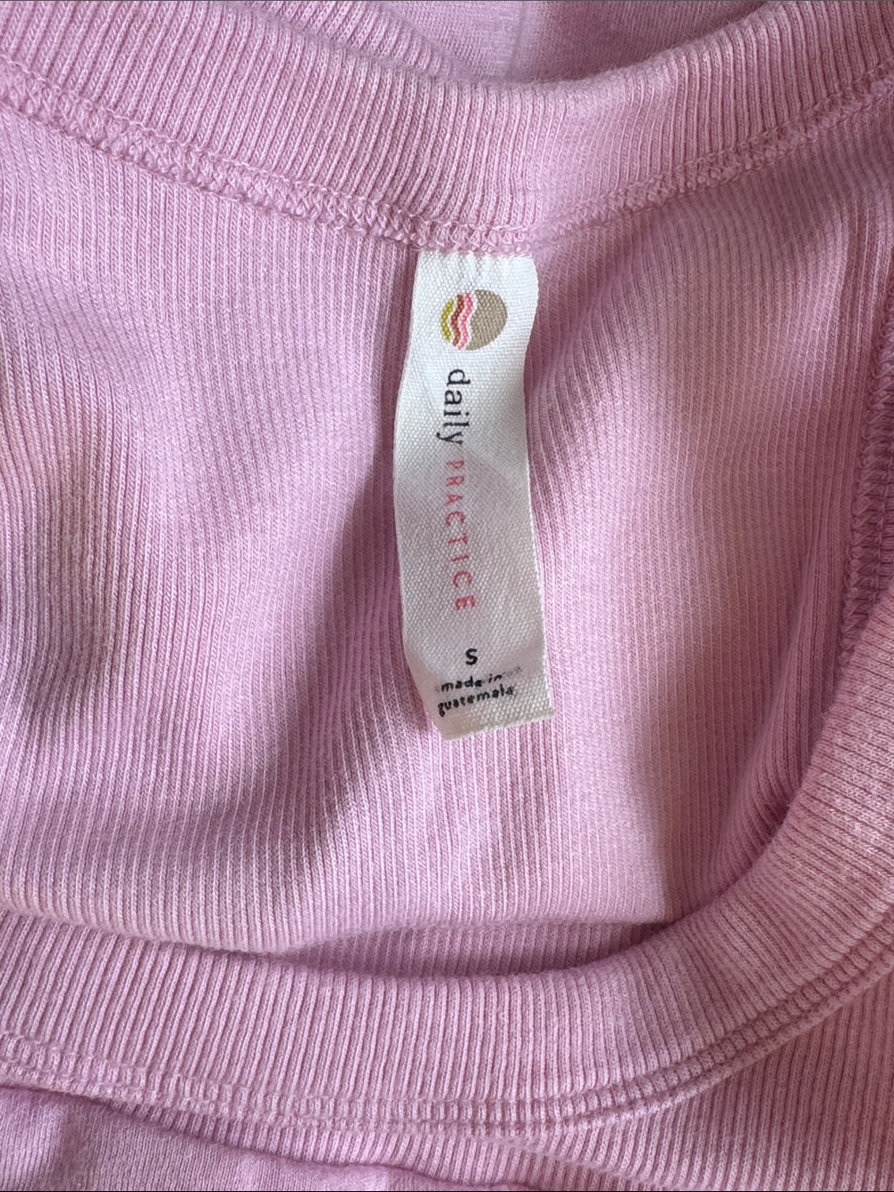 Anthropologie Daily Practice Half Pipe Mini Dress Pink Size S - Picture 8 of 10